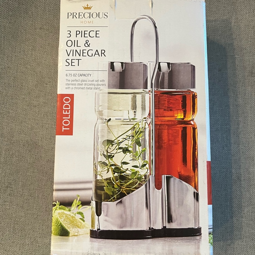 3PC Oil & Vinegar Set